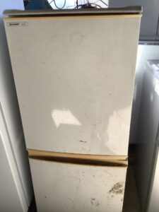 広島県三次市で処分した冷蔵庫