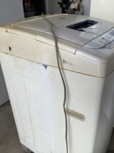 広島県庄原市で処分した洗濯機