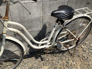広島県府中市で処分した自転車