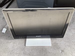 広島県尾道市で処分したテレビ