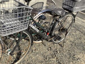 広島県尾道市で処分した自転車