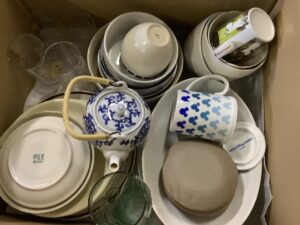広島県尾道市で処分した食器