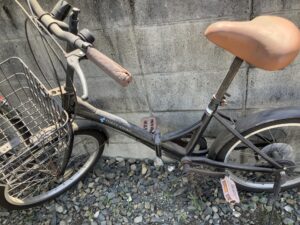 広島県尾道市で処分した自転車