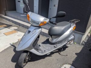 世羅郡世羅町で処分したバイク