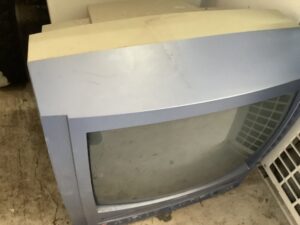 広島県尾道市で処分したブラウン管テレビ