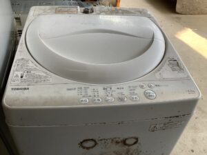 広島県庄原市で処分した洗濯機