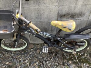 世羅郡世羅町で処分した自転車