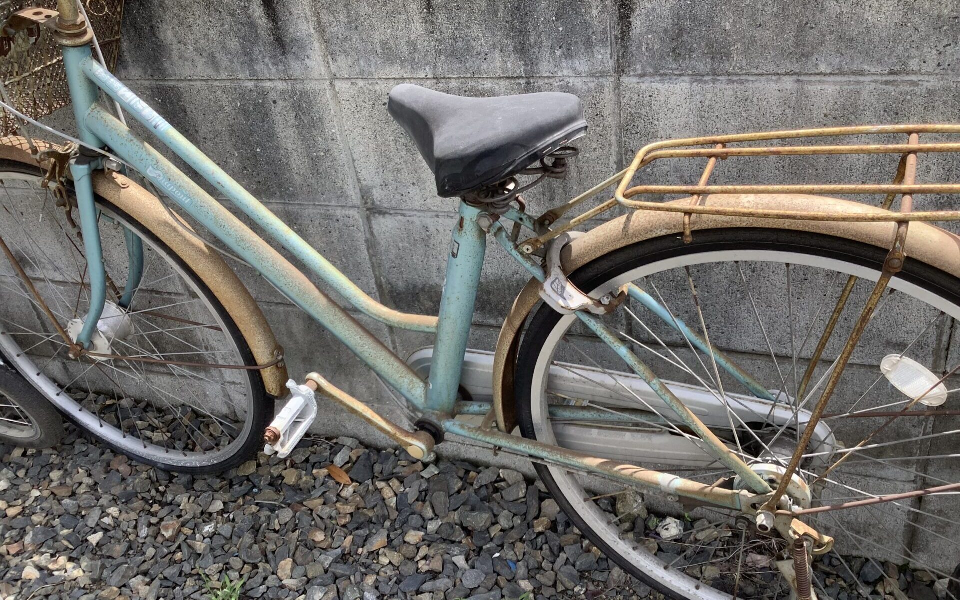 広島県尾道市で処分した自転車