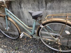 広島県尾道市で処分した自転車