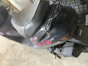広島県神石高原町で処分したバイク