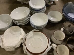 広島県尾道市で処分した食器
