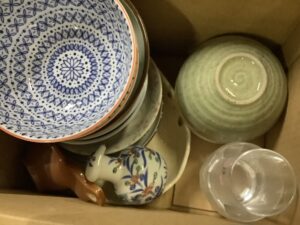 広島県尾道市で処分した食器