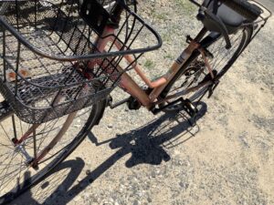 広島県尾道市で処分した自転車