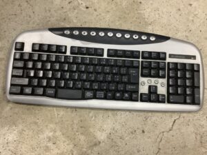 広島県三次市で処分したパソコンキーボード