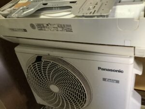広島県竹原市で取り外し処分したエアコン