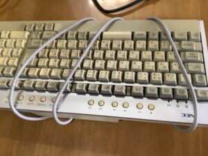 広島県庄原市で処分したパソコンキーボード