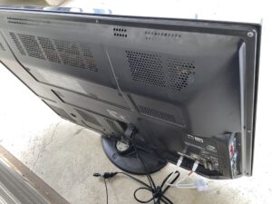 広島県尾道市で処分したテレビ