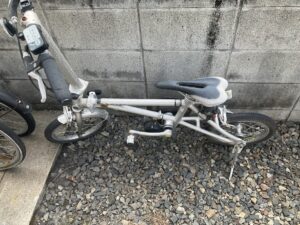 広島県庄原市で処分した自転車