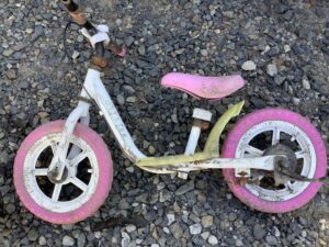 広島県庄原市で処分した自転車