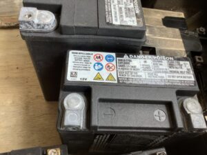 広島県竹原市で処分したバッテリー