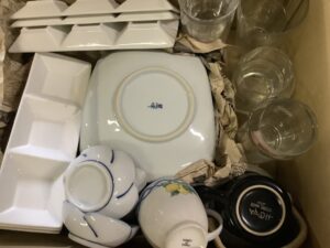 広島県尾道市で処分した食器