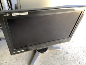 広島県尾道市で処分したテレビ