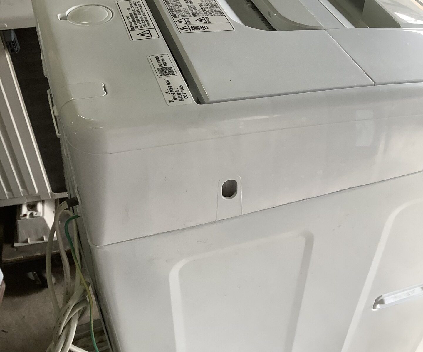 福山市大門町で処分した洗濯機