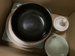 広島県尾道市で処分した食器