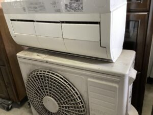広島県三原市で取り外し処分したエアコン