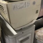 竹原市でエアコンの回収から処分までさせて頂きました。
