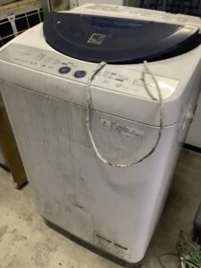 広島県三原市で引き取り回収から処分までした洗濯機