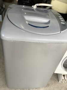 広島県神石高原町で引き取りから処分までした洗濯機
