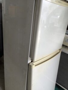 広島県尾道市で処分した冷蔵庫