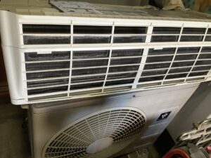 広島県三次市で取り外し処分したエアコン