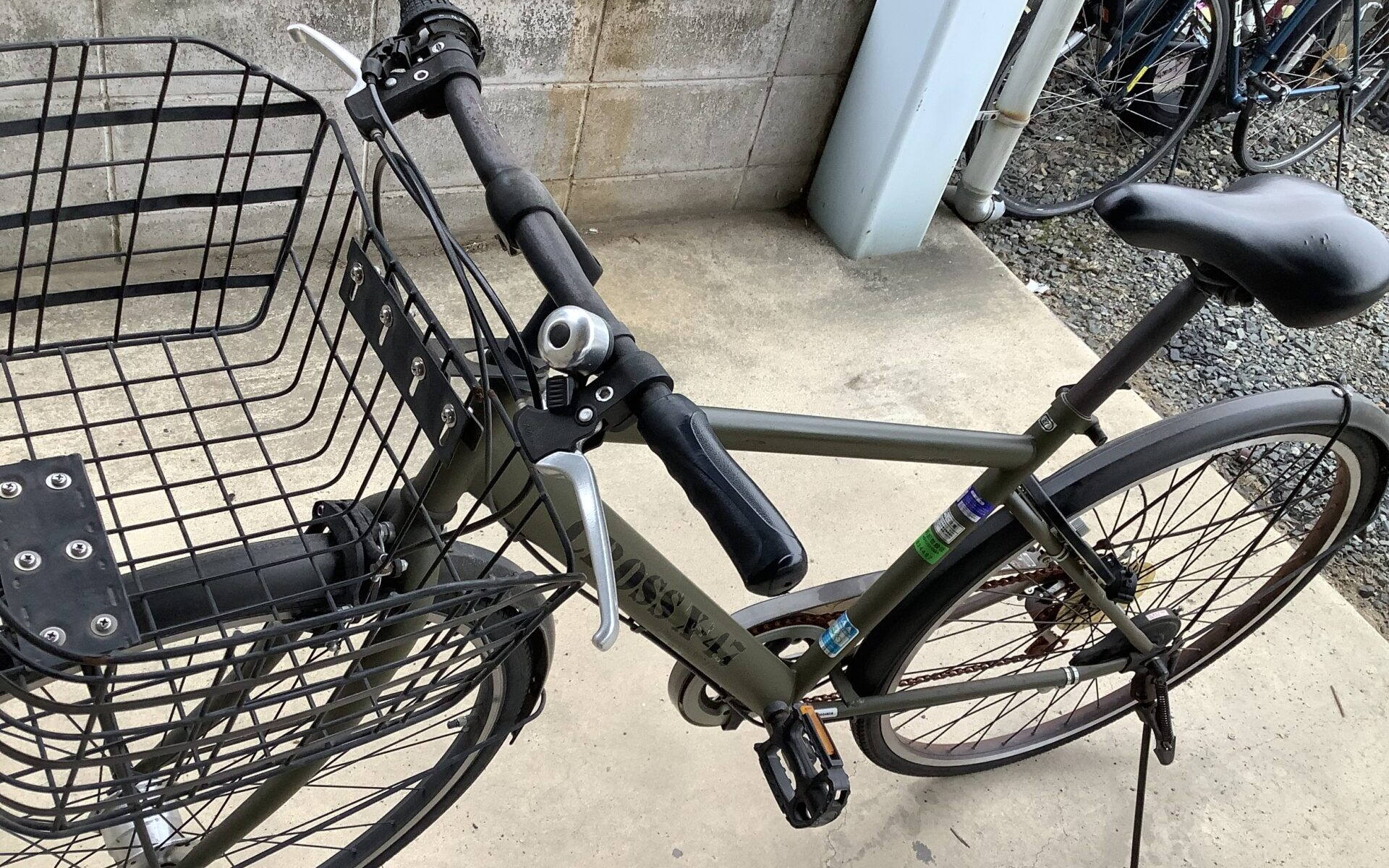 福山市松永町で処分した自転車