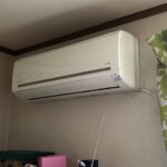 広島県府中市でエアコン取り外しから引き取りまでさせて頂きました。