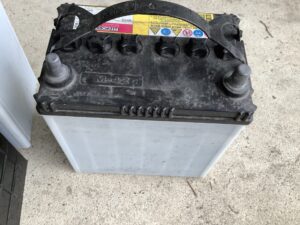 世羅郡世羅町でバッテリーの引き取りから処分までさせて頂きました。