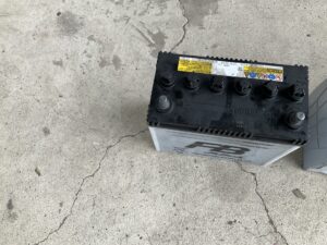 世羅郡世羅町でバッテリーの回収から処分までさせて頂きました。