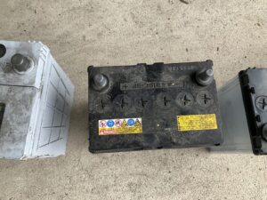 世羅郡世羅町でバッテリーの回収から処分までさせて頂きました。