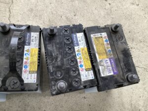 竹原市でバッテリーの引き取りから処分までさせて頂きました。