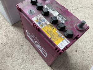 世羅郡世羅町でバッテリーの回収から処分までさせて頂きました。