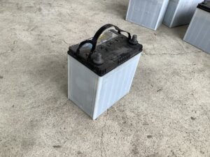 竹原市でバッテリーの引き取りから処分までさせて頂きました。