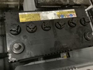 竹原市でバッテリーの引き取りから処分までさせて頂きました。