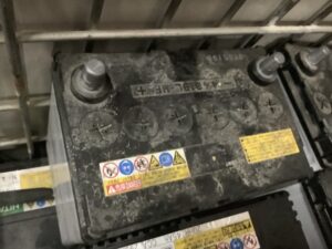 竹原市でバッテリーの回収から処分までさせて頂きました。