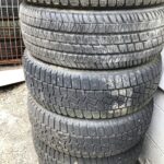 府中市でタイヤの回収から処分までさせて頂きました。