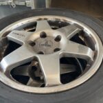 府中市でタイヤの引き取りから処分までさせて頂きました。