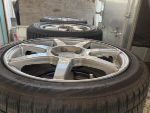 府中市でタイヤの回収から処分までさせて頂きました。