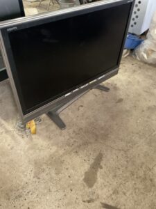 竹原市でテレビの回収から処分までさせて頂きました。