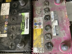 庄原市でバッテリーの回収から処分までさせて頂きました。