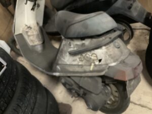 三原市でバイクの引き取りから処分までさせて頂きました。